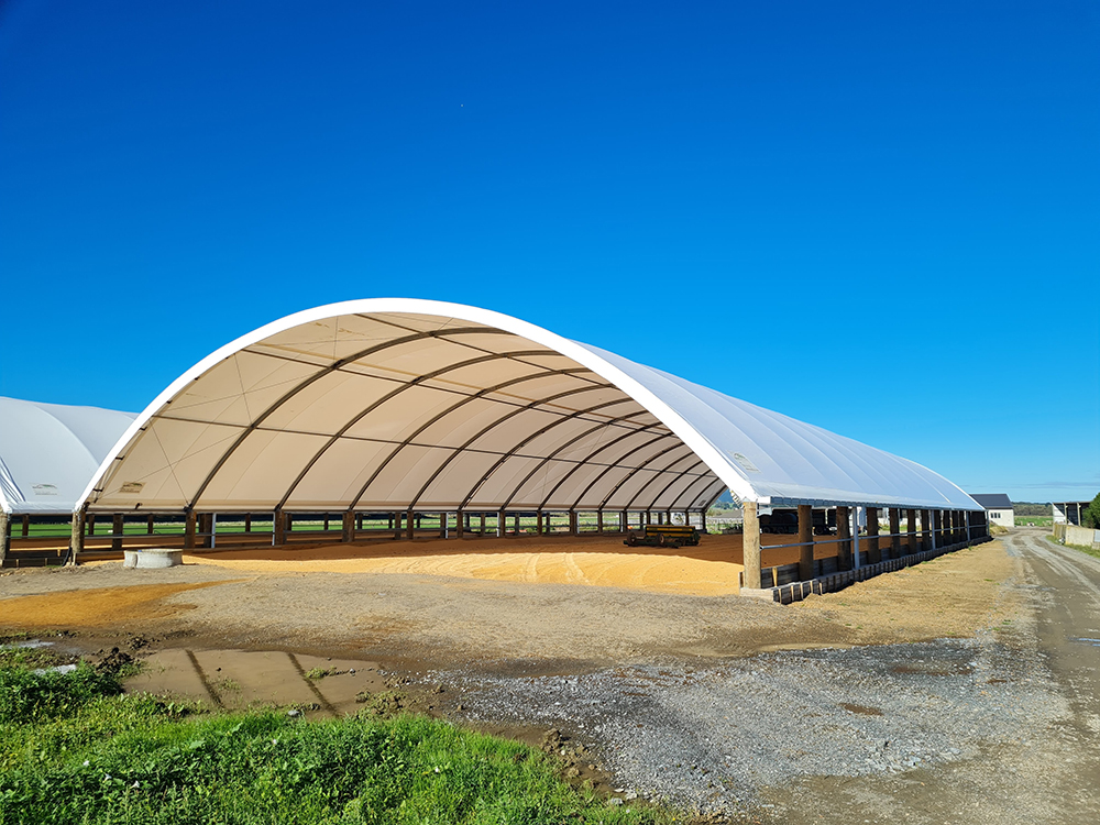 28m W x 70m L Composting barn, Shannon, Manawatu