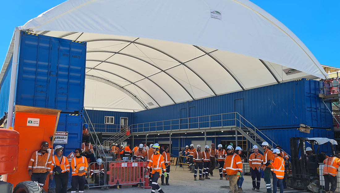 Container Mounted Shelter 