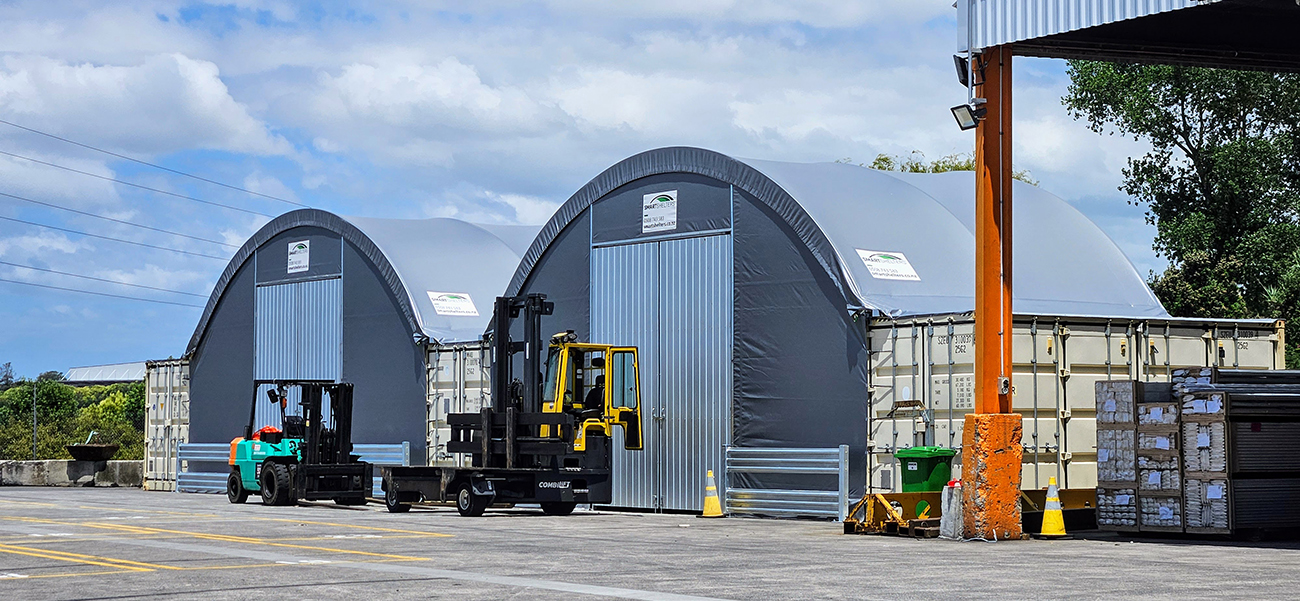 Two 10m W x 6.1m L, Carroll's Logistics