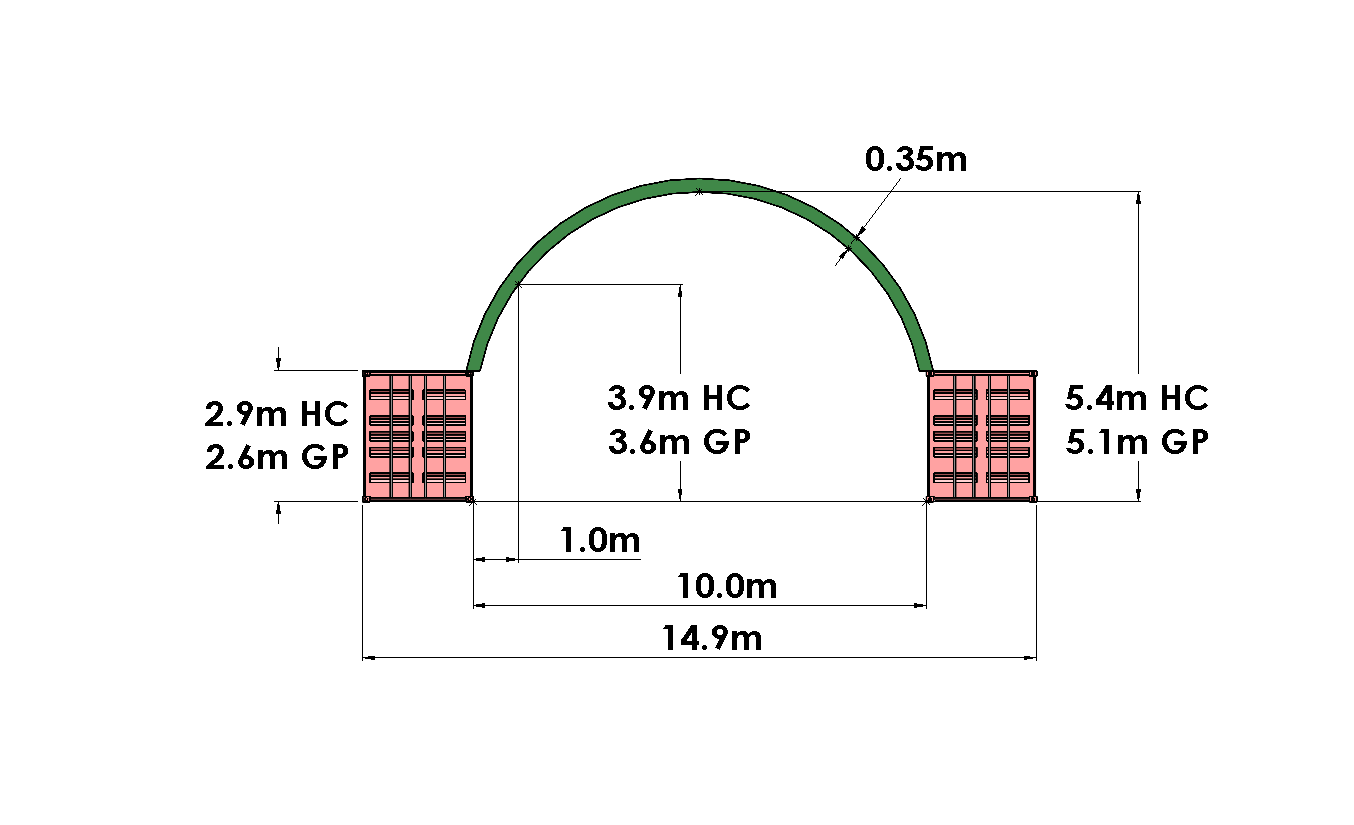 A10: 10m wide x any length. Inside mount only