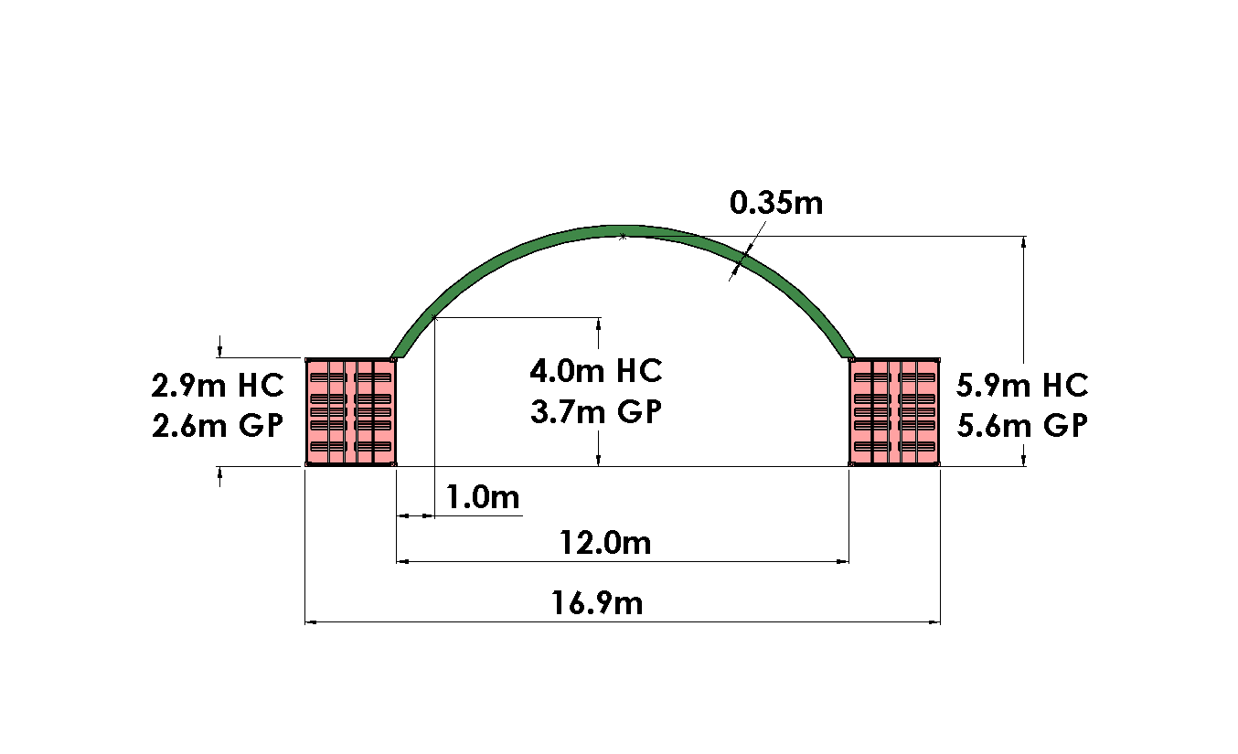 A12: 12m wide x any length. Inside or outside mount