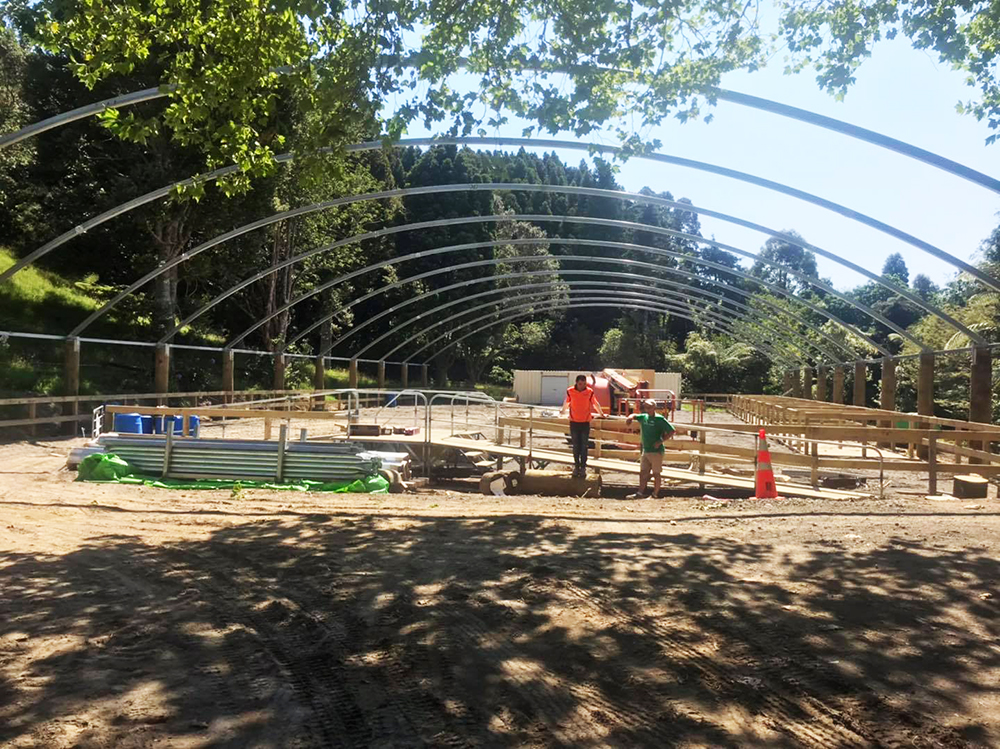 Shelter in construction