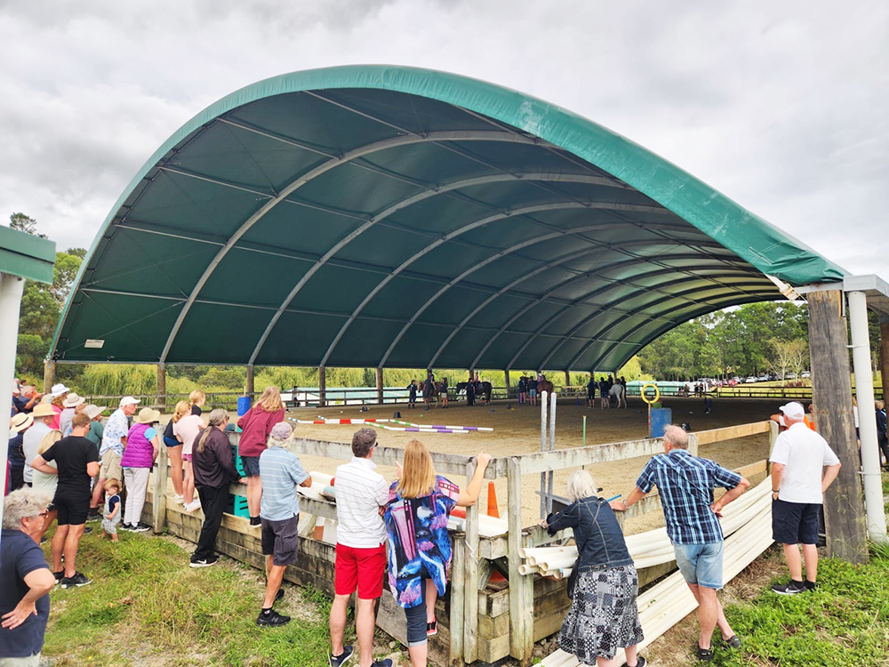 Riding for the Disabled Horse Arena Roof