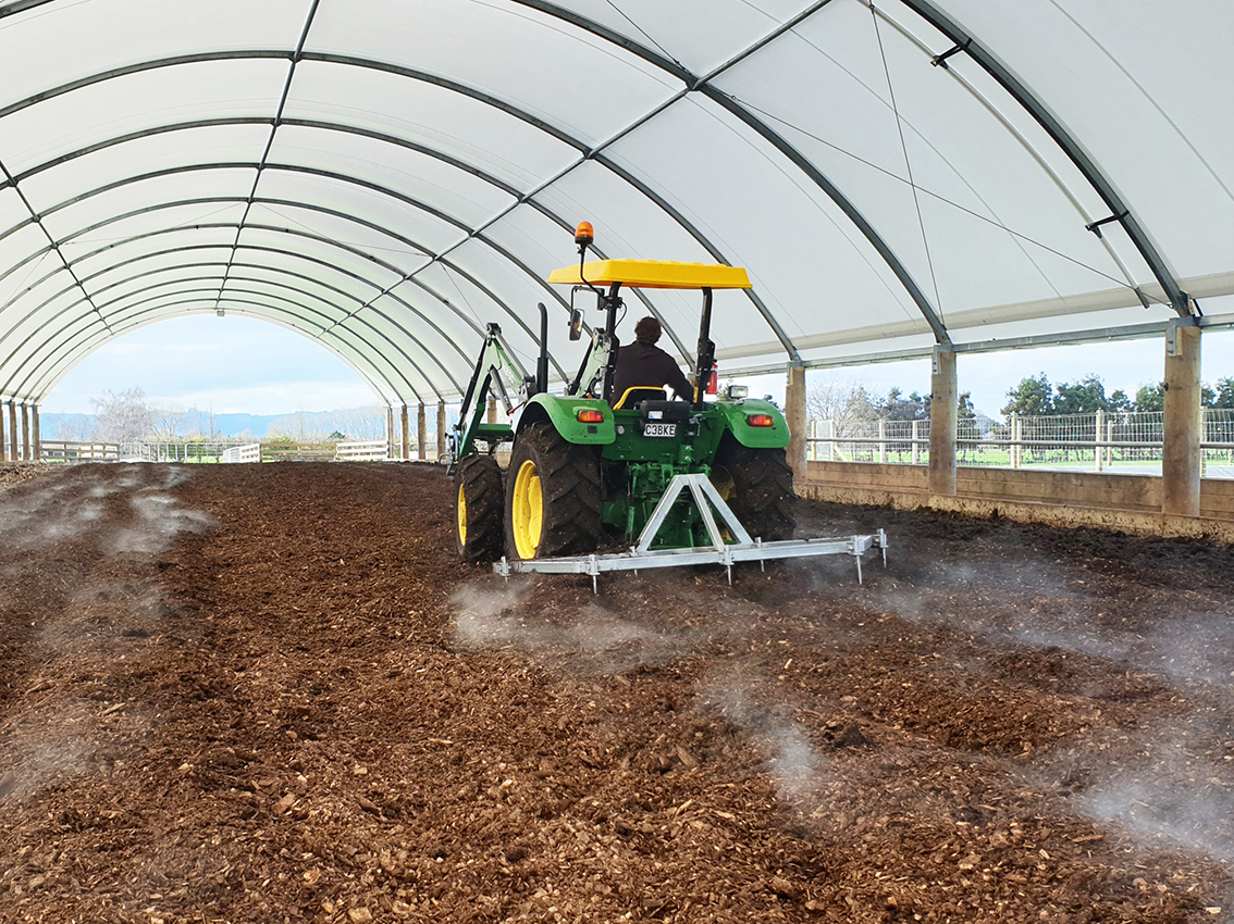 Composting Barn with ripper