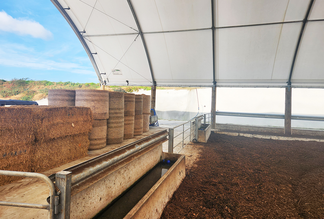 Hay Storage Shed