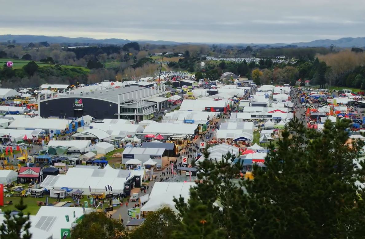 Fieldays from hill
