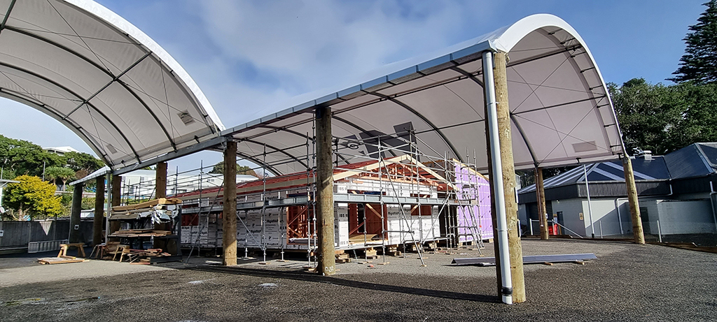 20m W x 30m L, Relocatable home building, Western Institute of Technology, New Plymouth