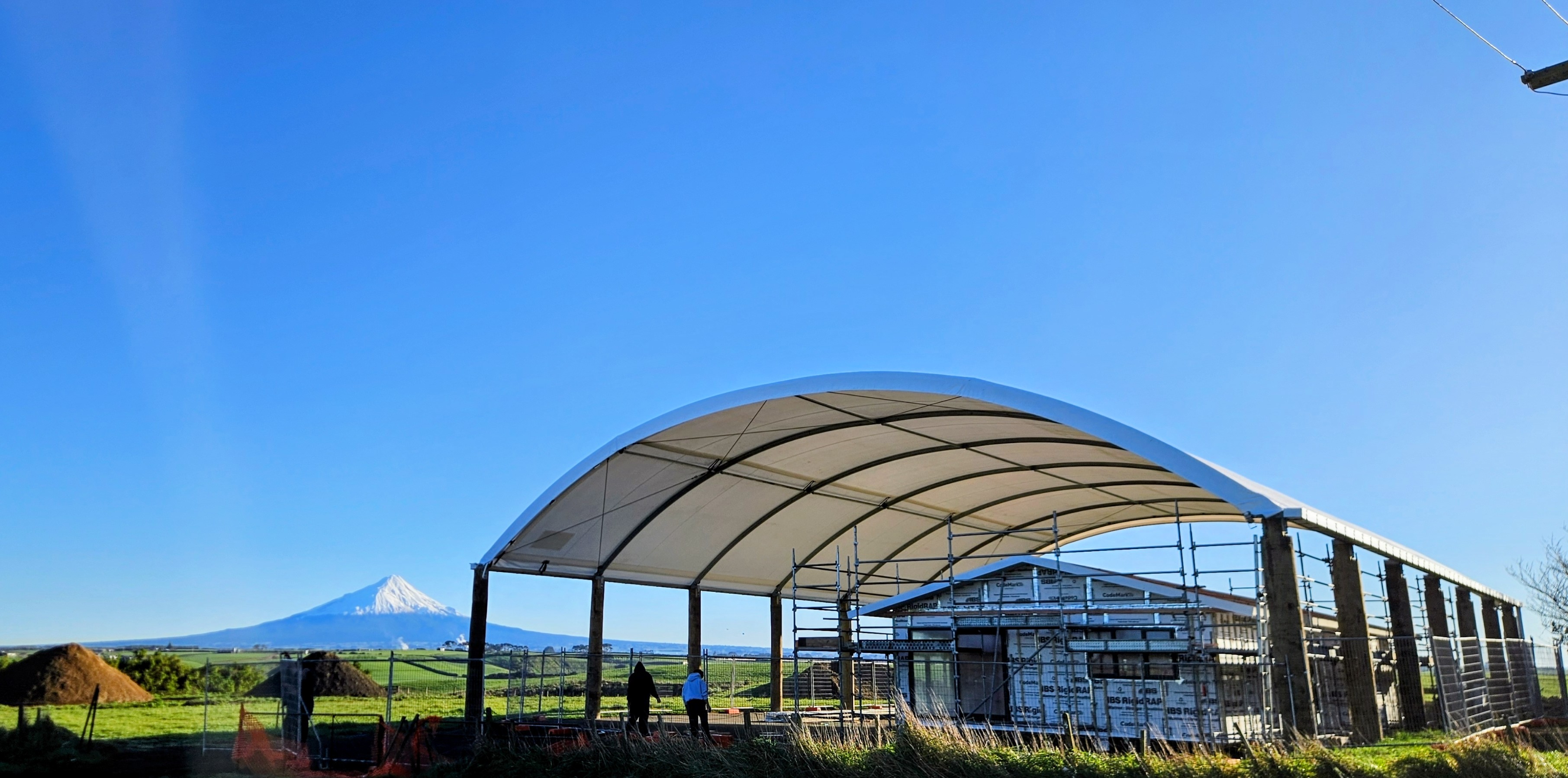 22m wide x 30m long, Western Institute of Technology, New Plymouth