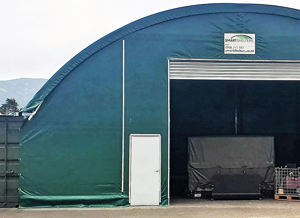 Fabric building Personnel access door 